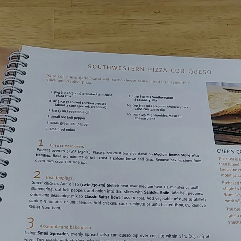 Pampered Chef Cookbook, 29 Minutes to Dinner Vol 2 Quick Meal Recipes